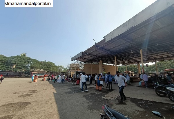 msrtc rahuri st stand